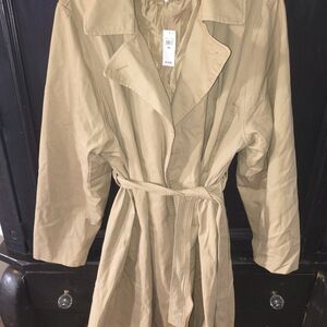 Classic Tan Women's Trench Coat